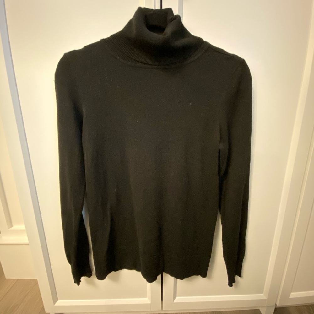 Black turtleneck